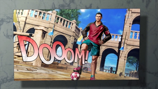 画像ギャラリー No.004のサムネイル画像 / 「餓狼伝説 City of the Wolves」クリスティアーノ・ロナウドがメインの「ARCADE MODE」と「EOST MODE」が7月15日に追加へ