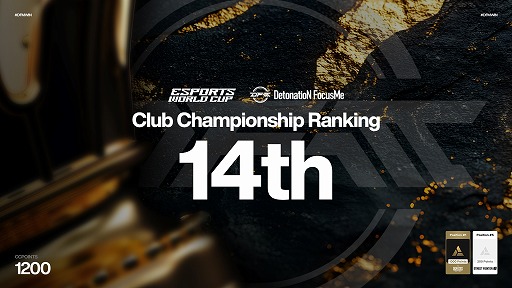 画像ギャラリー No.002のサムネイル画像 / DetonatioN FocusMe,世界最大級のeスポーツ大会「Esports World Cup 2025」の「Club Championship Ranking」で日本チーム唯一の入賞