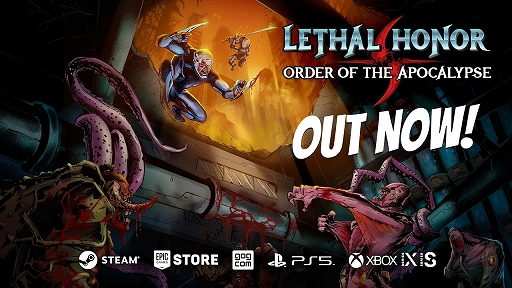 画像ギャラリー No.001のサムネイル画像 / 「Lethal Honor - Order of the Apocalypse」配信開始。クリーチャーが徘徊する島に隠された秘密に迫るSFアクションADV