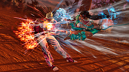 画像ギャラリー No.008のサムネイル画像 / 「鉄拳8」,アーマーキングの一般アクセスを開始。新たな構えや強化された火炎攻撃,毒霧などで,ヒールレスラーならではのバトルを楽しめる