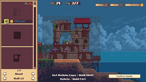 ���������꡼ No.002�Υ���ͥ������ / �����ƥ�����RPG��Seablip�ס��緿���åץǡ��ȡ�Castle Update�פ��꡼����139��Υѡ��Ĥ��Ȥ߹�碌�Ƴ�±�֤���Ф���