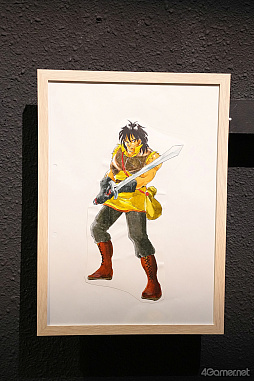 画像ギャラリー No.015のサムネイル画像 / ルカ様の邪悪な圧に,グレミオロスの虚無,ルックの塩対応まで!? 貴重な原画や資料も満載の「幻想水滸伝I&II展 〜幻想博物館〜」レポ