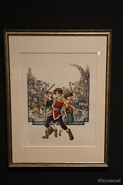 画像ギャラリー No.042のサムネイル画像 / ルカ様の邪悪な圧に,グレミオロスの虚無,ルックの塩対応まで!? 貴重な原画や資料も満載の「幻想水滸伝I&II展 〜幻想博物館〜」レポ