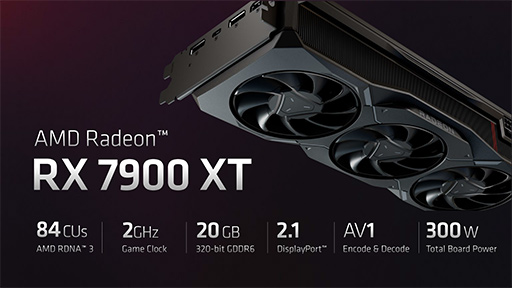 AMDGPURadeon RX 7000ץ꡼ȯɽ1ʤRadeon RX 7900 XTXRadeon RX 7900 XT1213ȯ