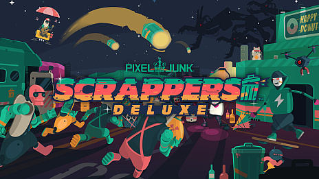 PixelJunk Scrappers DeluxeסθǤSteamǸ4ͤΥץ쥤䡼Ϥƥߤ벣륢