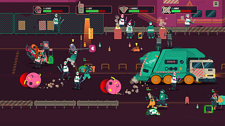 PixelJunk Scrappers DeluxeסθǤSteamǸ4ͤΥץ쥤䡼Ϥƥߤ벣륢