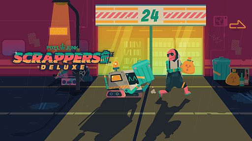 PixelJunk Scrappers DeluxeסθǤSteamǸ4ͤΥץ쥤䡼Ϥƥߤ벣륢