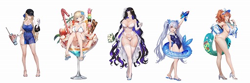 画像ギャラリー No.002のサムネイル画像 / 「ブラウンダスト2」,2周年記念の大型アップデートを実施。瑞々しい水着姿のキャラクターが登場し,最大1000回以上のガチャも開催