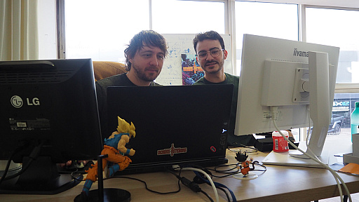 ꡼ No.006Υͥ / Υ󥿥ӥ塼ϥᥬɥ鿷֥ƥܥ륰ΰפϼ곫ȯԤĩˤäƺ줿2ͤΥե󥹿ͤ120Mbit೫ȯ΢¦ʹ