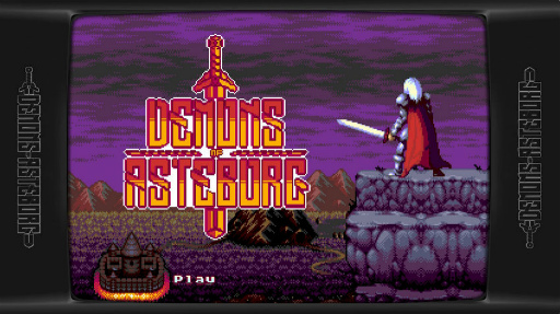 画像ギャラリー No.002のサムネイル画像 / Switch DL版「アステボルグの悪魔」配信開始。メガドライブの面白さを極限まで体験できるソフトを,Nintendo Switchで