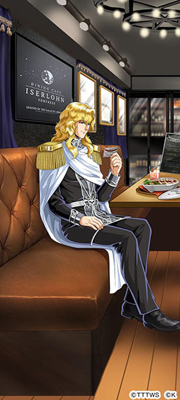 画像ギャラリー No.002のサムネイル画像 / 「銀英伝 戦いの輪舞曲」,公式ダイニングとのコラボイベント第11弾を8月1日に開始