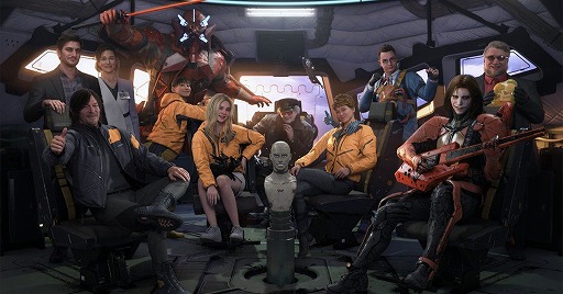 画像ギャラリー No.001のサムネイル画像 / 「DEATH STRANDING 2: ON THE BEACH」サムをはじめ登場キャラクターが一堂に会する新アートワークを公開。壁紙としてDLが可能