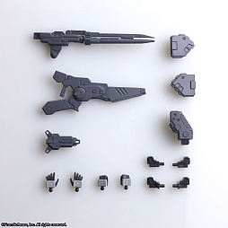 画像ギャラリー No.028のサムネイル画像 / 「アーマード・コア」シリーズの機体がプラモデルで登場。Vol.1は,クローム XCA-00 アンファング,ジオ・マトリクス ZCL-XA/2など4機体