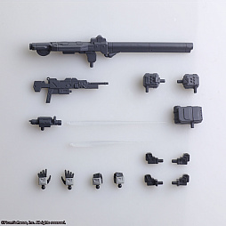 画像ギャラリー No.037のサムネイル画像 / 「アーマード・コア」シリーズの機体がプラモデルで登場。Vol.1は,クローム XCA-00 アンファング,ジオ・マトリクス ZCL-XA/2など4機体