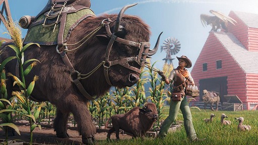 画像ギャラリー No.003のサムネイル画像 / PS5版「ARK: Survival Ascended」無料追加コンテンツ「Ragnarok」を本日配信。バイソンやアイスワイバーンなどが生息する新マップが登場