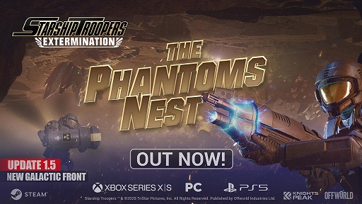 画像ギャラリー No.007のサムネイル画像 / 「Starship Troopers: Extermination」最新アップデート1.5「Phantom’s Nest」を配信開始。ハイヴハントを16人対応に拡張