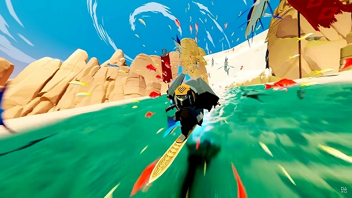 画像ギャラリー No.005のサムネイル画像 / 「ABZÛ」を手掛けたスタジオGiant Squidによる新作「SWORD OF THE SEA」の発売日が8月19日に決定