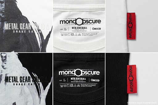 画像ギャラリー No.003のサムネイル画像 / 「METAL GEAR SOLID Δ: SNAKE EATER」のTシャツがmond obscureより登場。第1弾「ネイキッド・スネーク&ザ・ボス」の予約を受付中