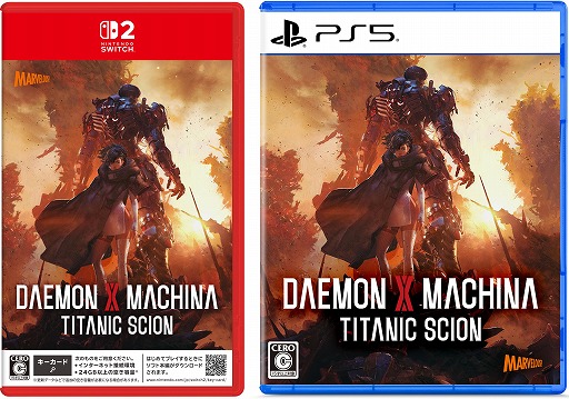 ���������꡼ No.001�Υ���ͥ������ / ��DAEMON X MACHINA TITANIC SCION��Switch 2/PS5�����ѥå������Ǥ�ͽ����դ򳫻ϡ����������ŵ�ϥΥ������ѥ������ʥ�ʤ�