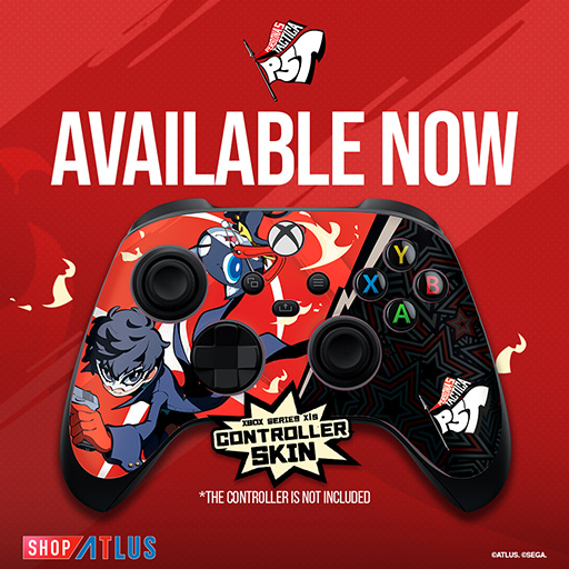 画像ギャラリー No.001のサムネイル画像 / 「ペルソナ5 タクティカ」のXboxコントローラ用スキンが,海外向けアトラスオフィシャルショップ「ShopAtlus」で発売