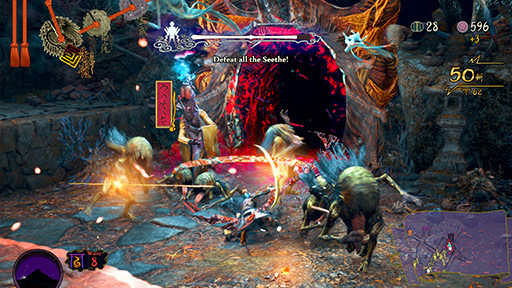 画像ギャラリー No.007のサムネイル画像 / 「祇:Path of the Goddess」,エクストラコンテンツ「畏界遷宮(いかいせんぐう)」の情報を公開