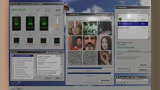 画像ギャラリー No.009のサムネイル画像 / ハート型の顔盤が特徴的なメンフクロウさんの「FACEMINER」レビュー。えーあい!Steam広場