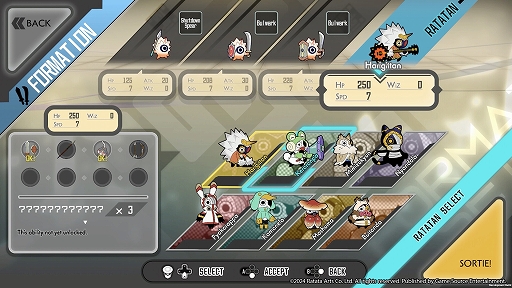 画像ギャラリー No.003のサムネイル画像 / 「RATATAN(ラタタン)」,アーリーアクセス版をSteamで配信開始。すべてのラタタンと武器種がアンロックされ,新システムなどの追加要素も登場