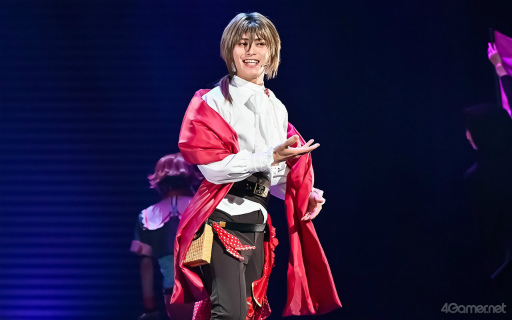 画像ギャラリー No.005のサムネイル画像 / 赤の大陸を彩る全17曲とマジックのような演出。「ミュージカル『フラガリアメモリーズ』〜純真の結い目〜」ゲネプロレポート