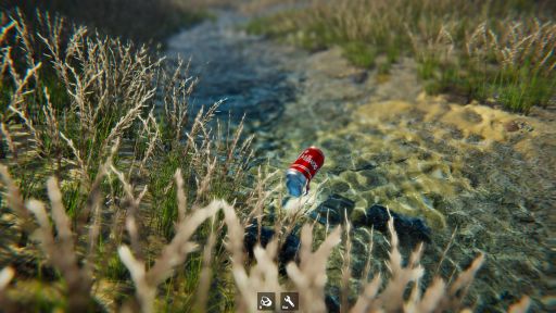 画像ギャラリー No.002のサムネイル画像 / ボトルや缶の川下りを見守るカジュアルゲーム「Bottle Can Float」,早期アクセスをSteamで開始