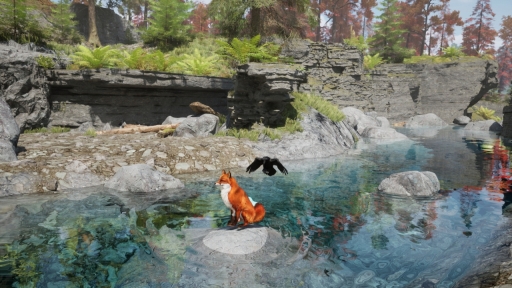 画像ギャラリー No.010のサムネイル画像 / キツネが主人公の名作ADVの続編が“もふもふ感”UPで登場。「Spirit of the North 2」,2025年5月8日に発売決定