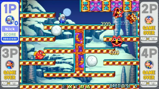 ���������꡼ No.002�Υ���ͥ������ / �Υ��󥿥ӥ塼�ϡ�SNOW BROS. 2 SPECIAL�פ��ᥤ�������辰����ȯ�аޤ�ڹ�Ǥο͵�����ͳ��CRT GAMES��ʹ����