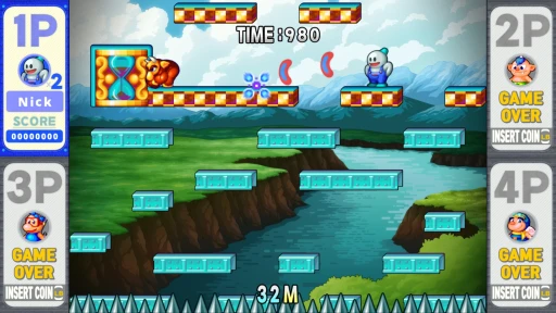 ���������꡼ No.004�Υ���ͥ������ / �Υ��󥿥ӥ塼�ϡ�SNOW BROS. 2 SPECIAL�פ��ᥤ�������辰����ȯ�аޤ�ڹ�Ǥο͵�����ͳ��CRT GAMES��ʹ����