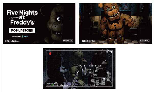 ۥ顼Five Nights at Freddy's׸POP UP STORE216곫šեȥݥåȤ֤䥰å»