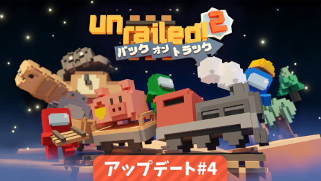 画像ギャラリー No.002のサムネイル画像 / 線路建設ゲーム「Unrailed 2:バック・オン・トラック」が「Among Us」とコラボ。無料大型アップデート第4弾をリリース