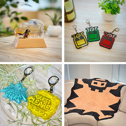 画像ギャラリー No.002のサムネイル画像 / カプコンカフェ,3月21日から開催される「モンスターハンターワイルズ」コラボで購入できるオリジナルコラボグッズを公開