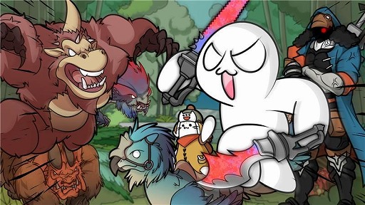 画像ギャラリー No.004のサムネイル画像 / 「モンスターハンターワイルズ」×韓国のクリエイター「somacguffin」コラボアニメを公開。ある人物の冒険をコミカルに描く