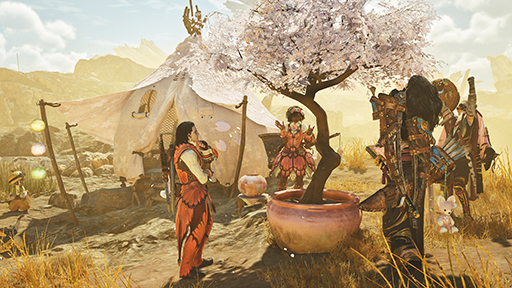 画像ギャラリー No.007のサムネイル画像 / 「モンスターハンターワイルズ」4月23日に「交わりの祭事【花舞の儀】」を開始。限定イベントや特別な食事を配信