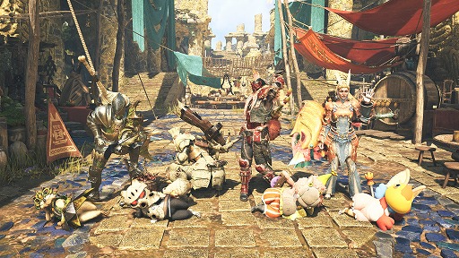 画像ギャラリー No.011のサムネイル画像 / 「モンスターハンターワイルズ」,巨戟龍「ゴグマジオス」は最大4人のハンターとサポートハンターの8人で挑む。アップデート第4弾,詳細を公開