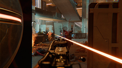 画像ギャラリー No.045のサムネイル画像 / 「GTFO」を手掛けた10 Chambersの新作Co-op型FPS「デン・オブ・ウルヴズ」で,ヤバめの脳神経ダイブ強盗を体験してきた