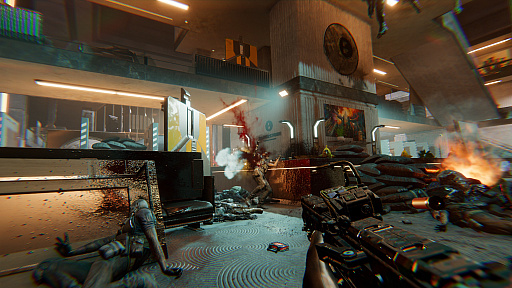 画像ギャラリー No.047のサムネイル画像 / 「GTFO」を手掛けた10 Chambersの新作Co-op型FPS「デン・オブ・ウルヴズ」で,ヤバめの脳神経ダイブ強盗を体験してきた