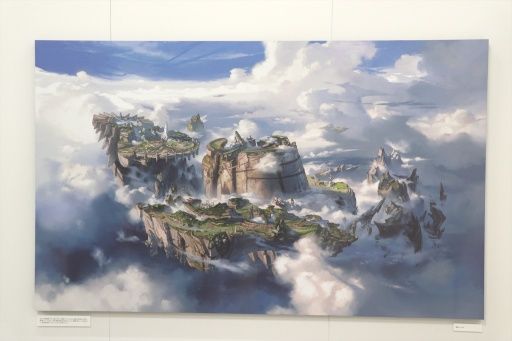 画像ギャラリー No.004のサムネイル画像 / グラブル,ウマ娘,シャドバなど6タイトルの厳選した背景アートを楽しめる「Cygames背景美術展 2024-2025」,東京・武蔵野美術大学で開催中