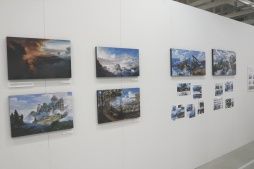 画像ギャラリー No.005のサムネイル画像 / グラブル,ウマ娘,シャドバなど6タイトルの厳選した背景アートを楽しめる「Cygames背景美術展 2024-2025」,東京・武蔵野美術大学で開催中