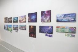 画像ギャラリー No.020のサムネイル画像 / グラブル,ウマ娘,シャドバなど6タイトルの厳選した背景アートを楽しめる「Cygames背景美術展 2024-2025」,東京・武蔵野美術大学で開催中