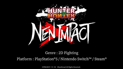 HUNTERHUNTER NENIMPACTסƮκŵEVO Japan 2024פؤλͷŸ