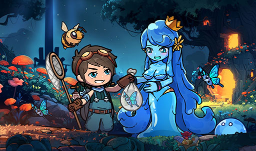 画像ギャラリー No.001のサムネイル画像 / 7人のモンスター娘と織りなすサンドボックス型サバイバル「リターン・フロム・コア」,7月18日に正式リリース。日本語版も同時に実装へ