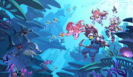 画像ギャラリー No.002のサムネイル画像 / 7人のモンスター娘と織りなすサンドボックス型サバイバル「リターン・フロム・コア」,7月18日に正式リリース。日本語版も同時に実装へ