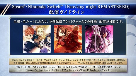 Fate/stay night REMASTEREDסȯ88˷ꡣˡ³ԡFate/hollow ataraxia REMASTEREDפ