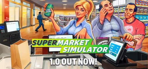 画像ギャラリー No.001のサムネイル画像 / スーパー経営シム「Supermarket Simulator」,製品版をSteamでリリース。オンライン注文システムを実装