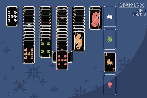 画像ギャラリー No.002のサムネイル画像 / 「Baba Is You」開発者によるユニークなソリティアカードゲーム集「A Solitaire Mystery」,Steamで販売開始