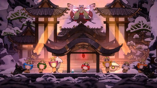 画像ギャラリー No.003のサムネイル画像 / 探索型2D和風アクション「ボウと月夜の碧い花」,無料大型アップデート「タヌキ歌舞伎」を配信。ボスラッシュモードやアヤカシ図鑑を追加